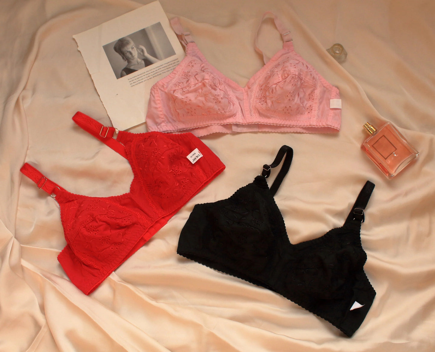 SUMMER SPECIAL COTTON BRA (PACK OF 4)
